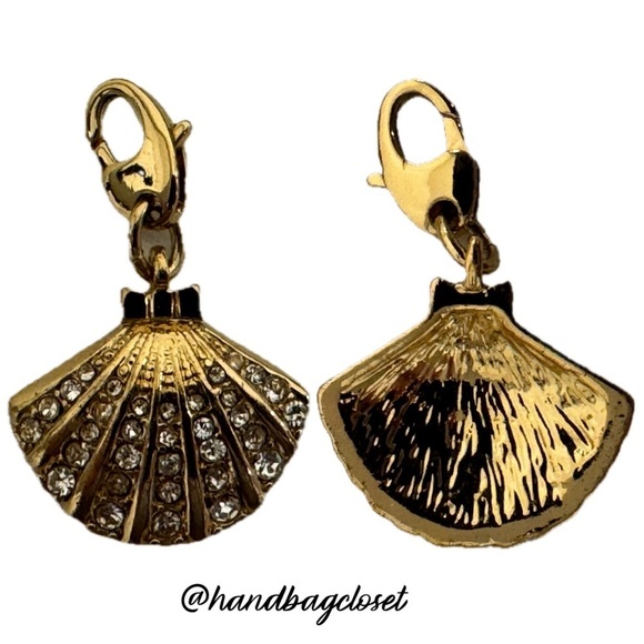 KATE SPADE SHELL CHARM NO BRACELET HOW CHARMING WHAT THE SHELL BAG UNDER THE SEA - Picture 2 of 7